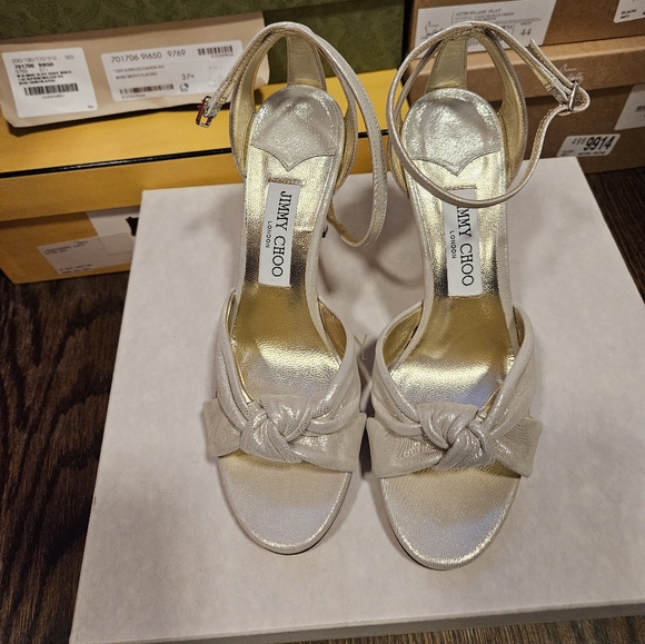 $1,095 39 Jimmy Choo Rosie 100 Mm Heel - Picture 2 of 8